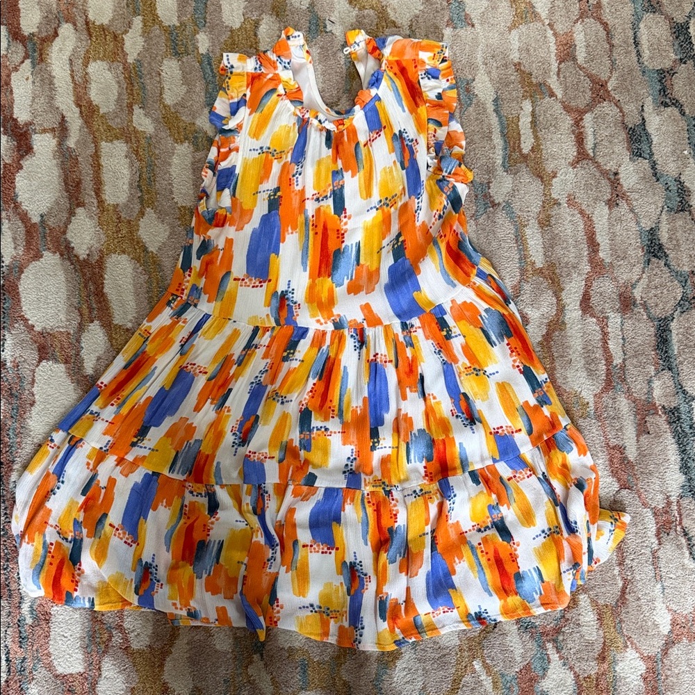 Colorful Sleeveless Dress